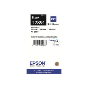 Epson T7891 - 65.1 ml - Größe XXL - Schwarz - Original