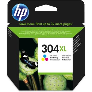 HP 304XL - Hohe Ergiebigkeit - Farbe (Cyan, Magenta, Gelb)