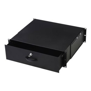 DIGITUS 19" Lockable Drawer - Nero - 3U - 6,5 kg -...