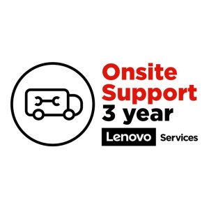 Lenovo Onsite Upgrade - Serviceerweiterung - Arbeitszeit und Ersatzteile (für System mit 1 Jahr Depot- oder Carry-in-Garantie)