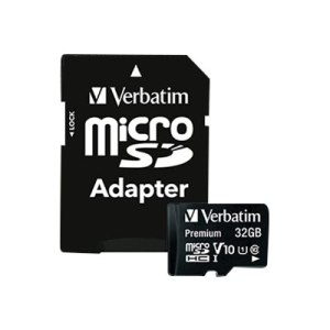 Verbatim Flash-Speicherkarte (microSDHC/SD-Adapter...