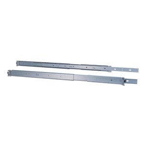 Inter-Tech Telescopic Glides for Rack - Gray - 2U - 48.3...