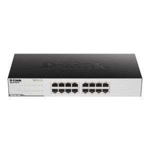 D-Link GO-SW-16G - Non gestito - L2 - Gigabit Ethernet (10/100/1000) - Full duplex - Montaggio rack - 1U