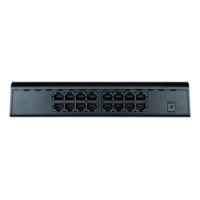 D-Link GO-SW-16G - Non gestito - L2 - Gigabit Ethernet (10/100/1000) - Full duplex - Montaggio rack - 1U