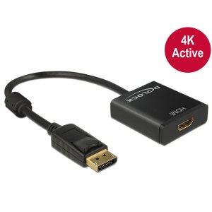 Delock Adapter Displayport 1.2 male > HDMI female 4K...