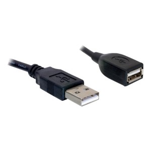 Delock Kabel USB 2.0 Verlaengerung - A/A 15cm S/B - 0,15...