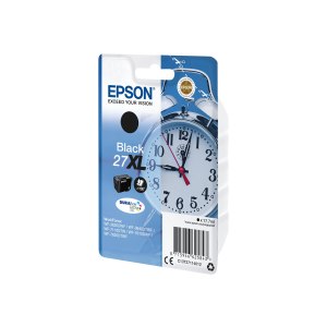 Epson Alarm clock Cartuccia Sveglia Nero Inchiostri DURABrite Ultra 27XL - Resa elevata (XL) - Inchiostro a base di pigmento - 17,7 ml - 1100 pagine - 1 pz