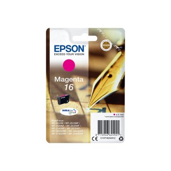 Epson Pen and crossword Cartuccia Penna e cruciverba Magenta Inchiostri DURABrite Ultra 16 - Resa standard - Inchiostro a base di pigmento - 3,1 ml - 165 pagine - 1 pz