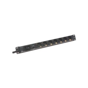 DIGITUS aluminum outlet strip with overload protection, 7...