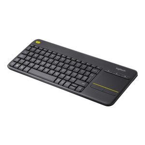 Logitech K400 Plus - Mini - Senza fili - RF Wireless -...