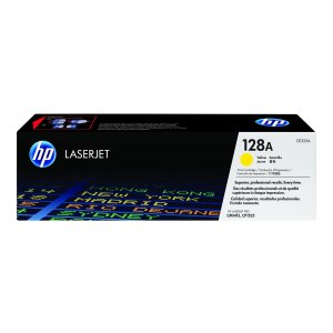 HP 128A - Gelb - Original - LaserJet - Tonerpatrone (CE322A)