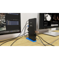 i-Tec USB 3.0 Dual Docking Station - Dockingstation - USB - DVI, HDMI - GigE