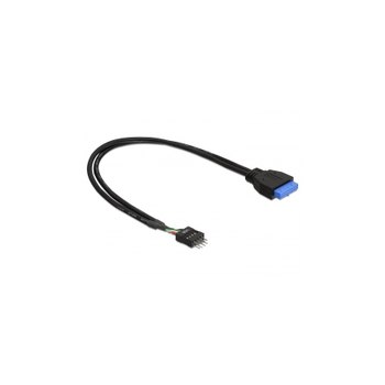 Delock USB cable - 19 pin USB 3.0 header (F) to 8 pin USB 2.0 header (M)