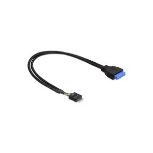 Delock USB cable - 19 pin USB 3.0 header (F) to 8 pin USB...