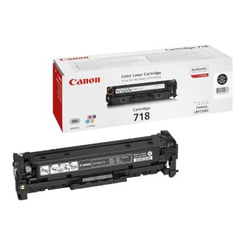 Canon Toner 718 2662B002 schwarz - Originale - Unità toner