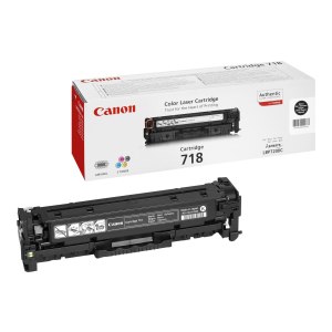 Canon 718 Black - Schwarz - Original - Tonerpatrone