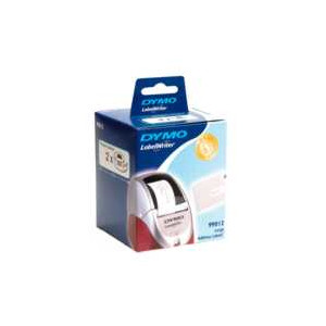 Dymo LabelWriter - Papier - permanenter Klebstoff - weiß - 36 x 89 mm 520 Etikett(en) (2 Rolle(n)