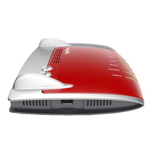 AVM FRITZ!Box 4040 - Wi-Fi 5 (802.11ac) - Dual-band (2.4 GHz / 5 GHz) - Ethernet LAN - Red - Silver - Tabletop router