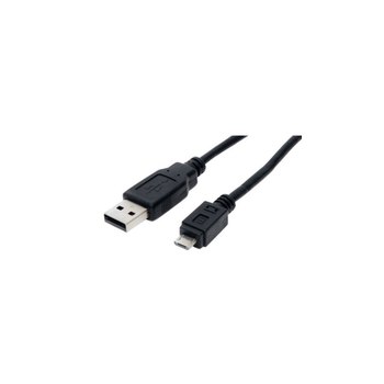 S/CONN maximum connectivity 14-11025 - 1 m - USB A - Micro-USB B - USB 2.0 - 480 Mbit/s - Schwarz