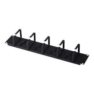 DIGITUS 19" Cable Management Panel 2U - Nero - 483 x...