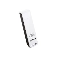 TP-LINK Adattatore USB Wireless N - Senza fili - USB - WLAN - Wi-Fi 4 (802.11n) - 300 Mbit/s - Nero - Bianco