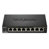 D-Link DGS 108 - Switch - 8 x 10/100/1000 - Desktop