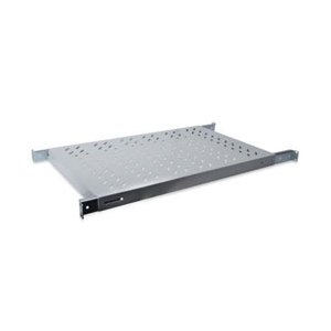 DIGITUS Shelf with Variable Rails for Fixed Mounting in 483 mm (19") Cabinets