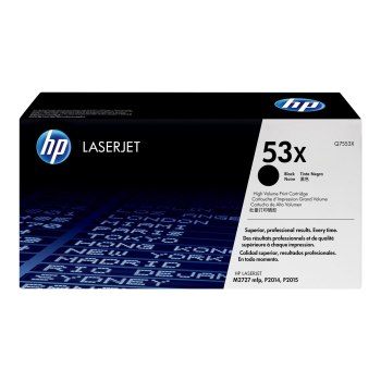 HP 53X - Hohe Ergiebigkeit - Schwarz - Original - LaserJet - Tonerpatrone (Q7553X)