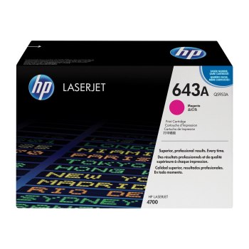 HP 643A - Magenta - Original - LaserJet - Tonerpatrone (Q5953A)