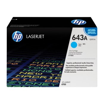 HP 643A - Cyan - original - LaserJet