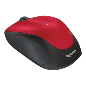 Logitech M235 - Maus - optisch - kabellos - 2.4 GHz - kabelloser Empfänger (USB)