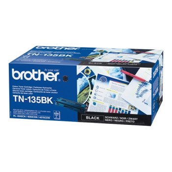 Brother TN135BK - 5000 pagine - Nero - 1 pezzo(i)