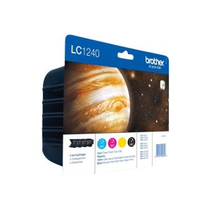 Brother LC1240 Value-Pack - Schwarz, Gelb, Cyan, Magenta