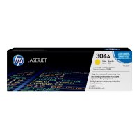 HP 304A - Gelb - Original - LaserJet - Tonerpatrone (CC532A)