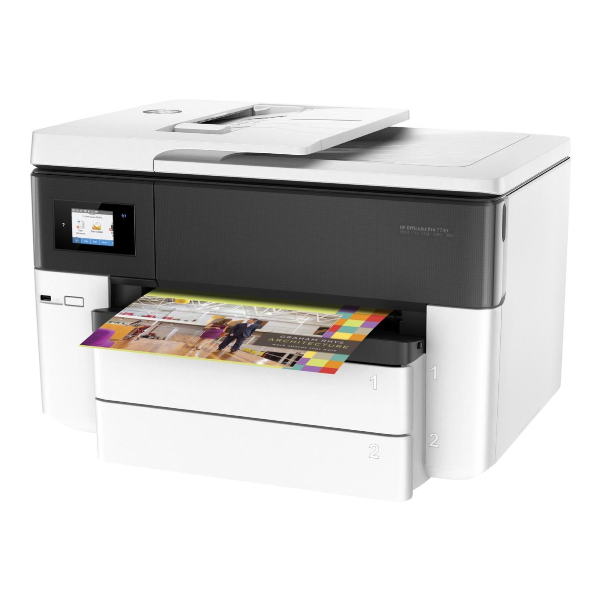 120 inkjet Thermal - Pro x - Colour OfficeJet printing 7740 HP 4800 -
