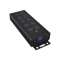 ICY BOX IB-HUB1703-QC3 7 Port USB 3.0 Hub mit 3 Ladeanschlüssen 1x QC 3.0