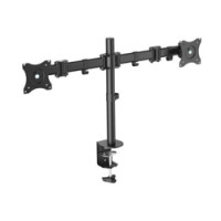 DIGITUS Universal Dual Monitor Stand with clamp mount