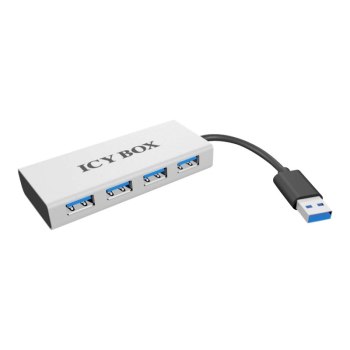 ICY BOX IB-AC6104 - Hub - 4 x SuperSpeed USB 3.0