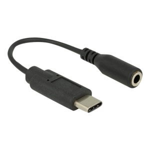 Delock 65842 - Nero - USB tipo-C - 3,5 mm - 0,14 m -...