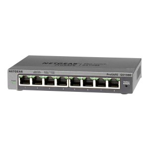 Netgear Plus GS108Ev3 - Switch - unmanaged - 8 x 10/100/1000