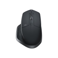 Logitech MX Master 2S - Maus - Laser - 7 Tasten - kabellos - Bluetooth, 2.4 GHz - kabelloser Empfänger (USB)