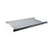 DIGITUS Shelf with Variable Rails for Fixed Mounting in 483 mm (19") Cabinets