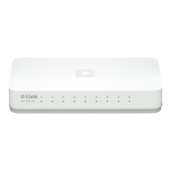 D-Link dlinkgo 8-Port Fast Ethernet Easy Desktop Switch GO-SW-8E