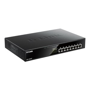 D-Link DGS 1008MP - Switch - unmanaged - an Rack montierbar - PoE (140 W)