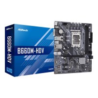 ASRock B660M-HDV - Motherboard - micro ATX - LGA1700-Sockel - B660 Chipsatz - USB-C Gen1, USB 3.2 Gen 1 - Gigabit LAN - Onboard-Grafik (CPU erforderlich)