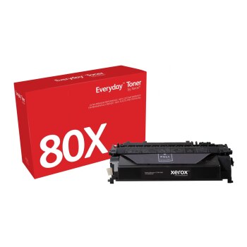 Everyday™ Schwarz Tonermodul von Xerox kompatibel mit HP 80X (CF280X), Hohe Kapazität