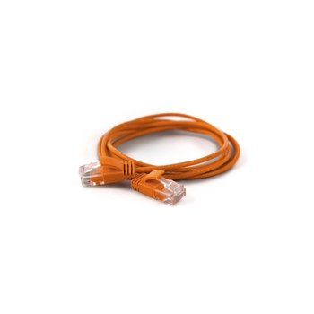 WANTEC 7253 - 0,1 m - Cat6a - U/UTP (UTP) - RJ-45 - RJ-45 - Arancione