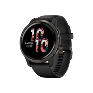 Garmin Venu 2 - 45 mm - schwarz - Sportuhr mit Band -...