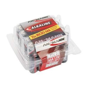 Ansmann Micro - Batterie 20 x AAA - Alkalisch