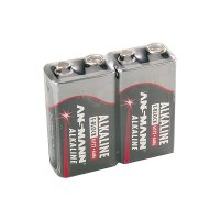 Ansmann E-BLOCK - Batteria 2 x 6LF22 - Alcalina